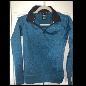 Pink Half Zip Pullover